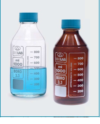 Chai Trắng Nắp Xanh & Chai Nâu Nắp Xanh - ISOLAB Chai Trắng Nắp Xanh & Chai Nâu Nắp Xanh - ISOLAB